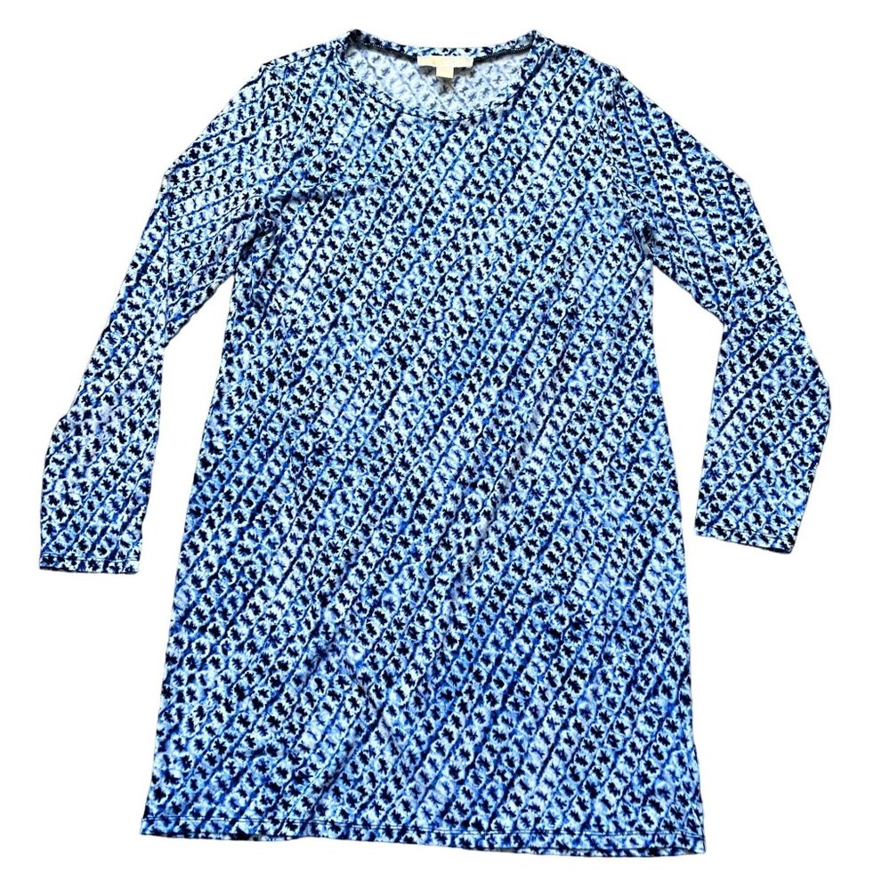Michael Michael‎ Kors Shibori Printed Dress Size Large